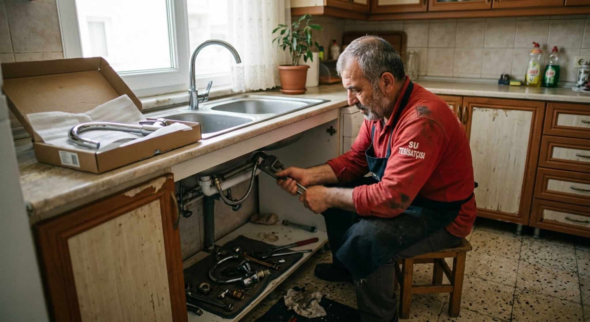 Duş Bataryası ve Gider Onarımı - Uygun Müdahale